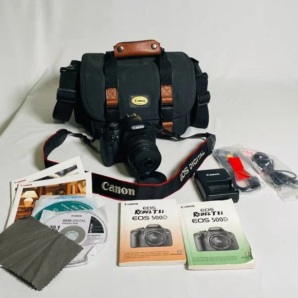 Canon EOS Rebel T1i EOS 500D Digital SLR Camera EFS 18-55mm